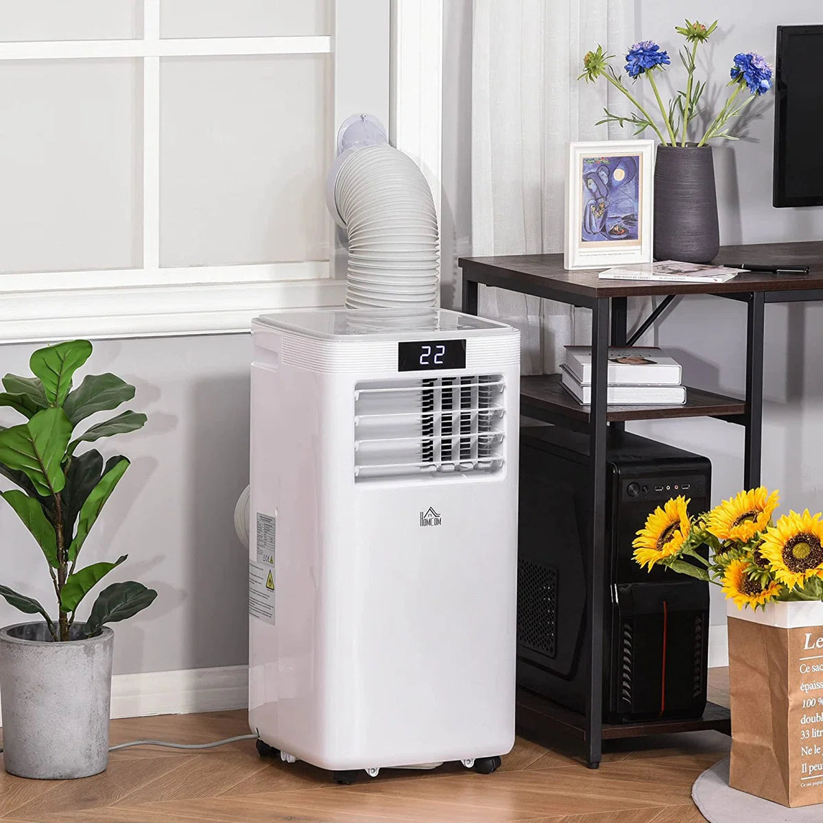 HOMCOM - Portable Air Conditioner